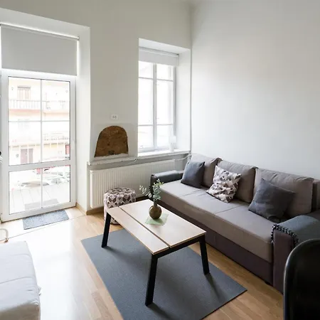 公寓 Old Town Loft Private Terrace Steps From Cathedral 维尔纽斯