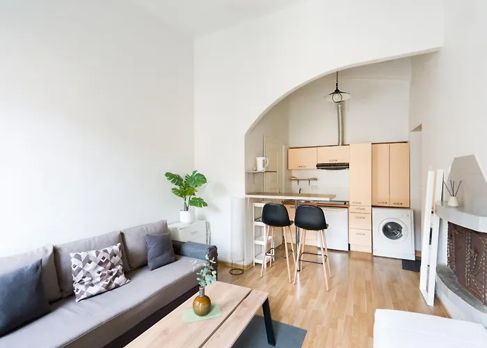 公寓 Old Town Loft Private Terrace Steps From Cathedral 维尔纽斯