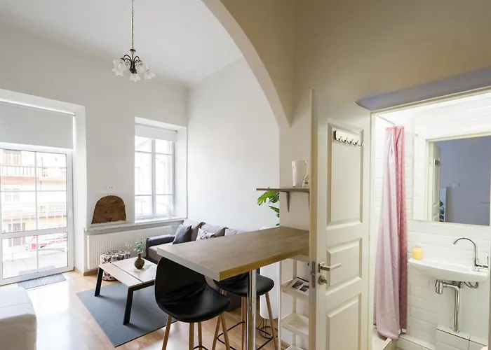 Old Town Loft Private Terrace Steps From Cathedral Appartement